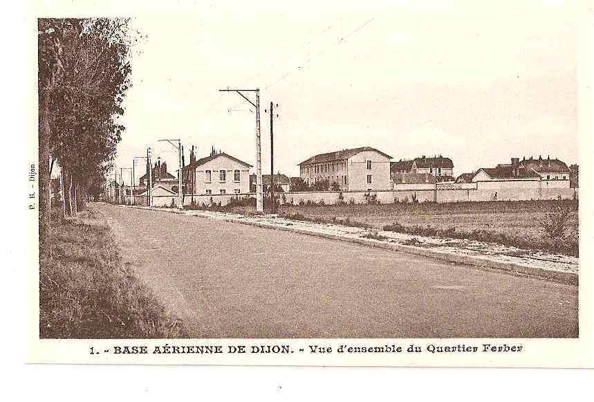 BASE AERIENNE DE DIJON VUE D'ENSEMBLE DU QUARTIER FERBER REF 17205 - Autres & Non Classés