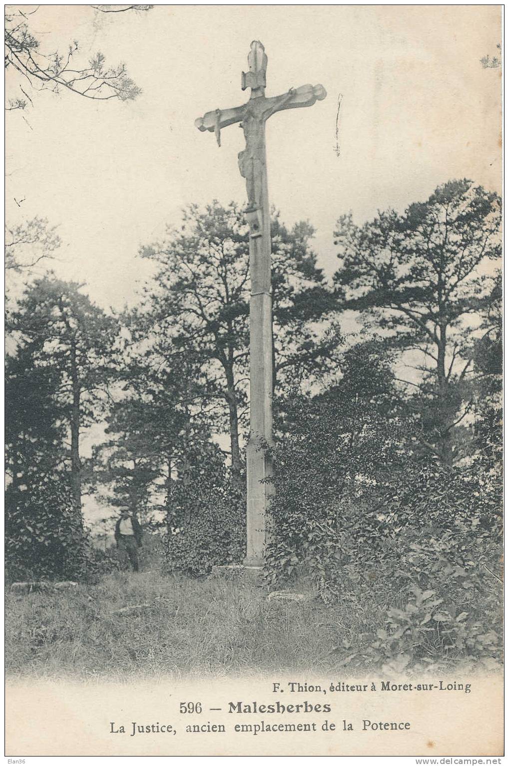 Malesherbes - La Justice, Ancien Emplacement De La Potence - Malesherbes