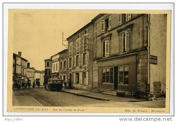 MONTENDRE  17 CHARENTE MARITIME RUE DU CHAMP DE FOIRE - Montendre