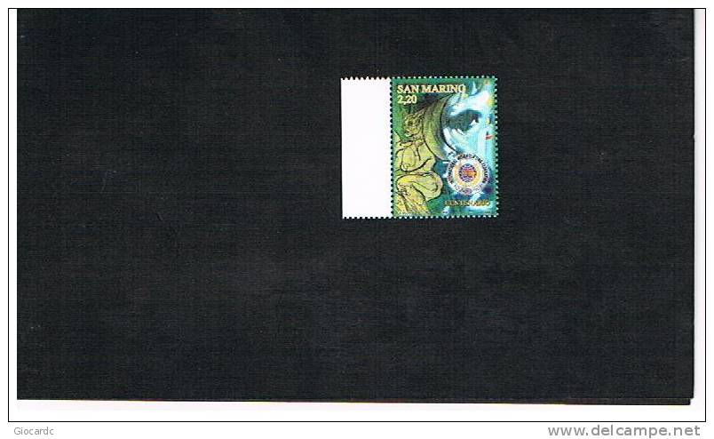 SAN MARINO - UNIF.2033   -  2005  CENTENARIO FEDERAZIONE INTERNAZIONALE DI PESISTICA -  NUOVI ** - Unused Stamps