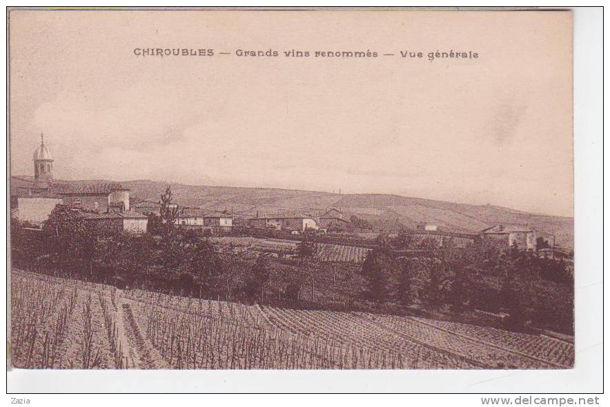 69.060/  CHIROUBLES - Grands Vins Renommés - Vue Générale - Chiroubles
