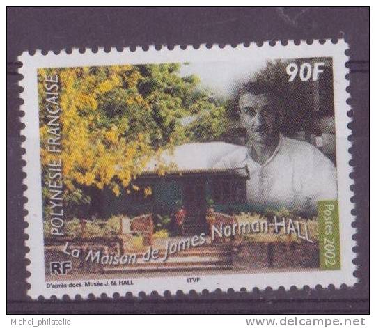 POLYNESIE N° 672** NEUF SANS CHARNIERE    MAISON ET PORTRAIT - Unused Stamps