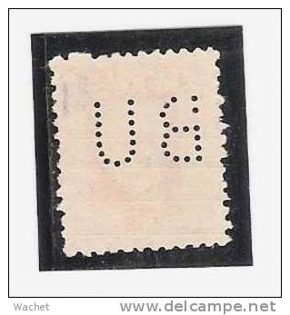 Perforadas/perfin/perfore /lochung                   Espana No 669  BU - Used Stamps