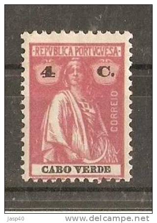 N - CABO VERDE AFINSA 172 - NOVO COM CHARNEIRA, MH, 12 X 11 1/2 - Kapverdische Inseln