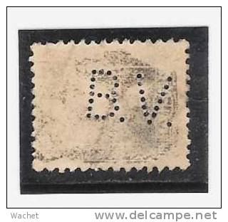 Perforadas/perfin/perfore/lochung                     Espana No 670  B.V. - Usados