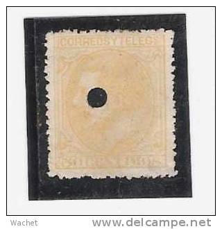 Perforadas/perfin/perfore   /lochung     Espana No 206 O - Used Stamps