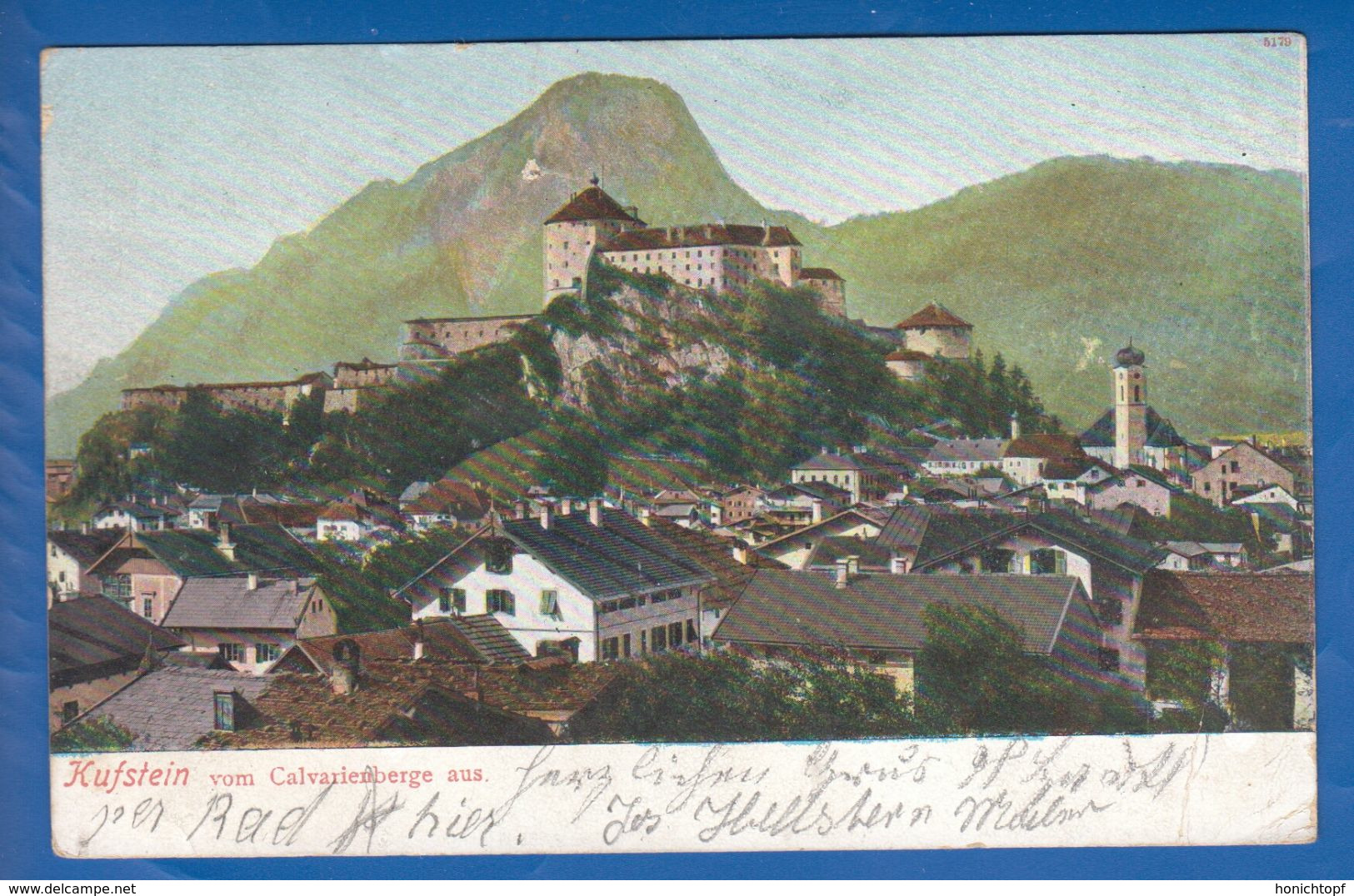 Österreich; Kufstein; Panorama Vom Calvarienberge Aus; 1904 - Kufstein