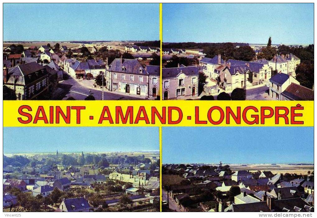 SAINT AMAND LONGPRE LOIR ET CHER - Saint Amand Longpre