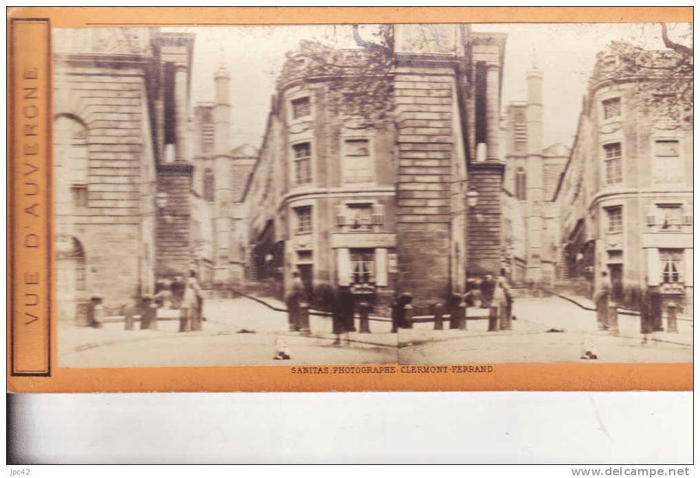 Clermont Fd - Stereoscope Cards