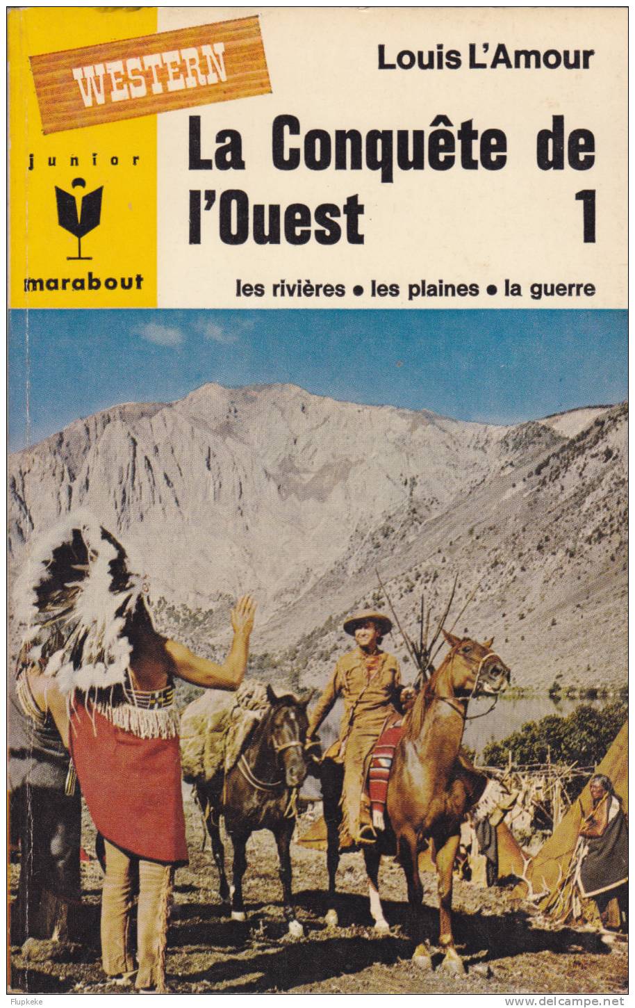 Marabout Junior 325 Western La Conquête De L´Ouest 1 Louis L´Amour 1966 - Marabout Junior