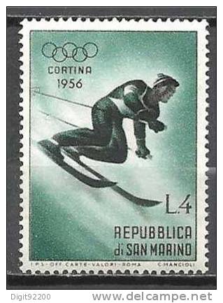 1 W Valeur - SAN MARINO - Non Oblitérée, Unused - Mi 538 / YT 405 * 1955 - N° 902-1 - Unused Stamps