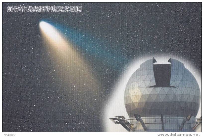 Astronomy - Comet, Case Assembled Hyper-hemispherical Astrodome - Astronomía