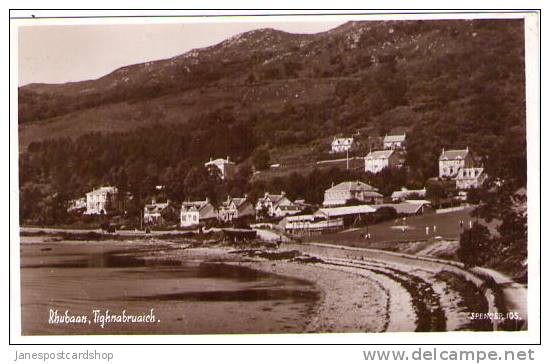 RHUABAAN - Tighnabruaich - REAL PHOTO - Argyllshire - - Scotland. - Argyllshire