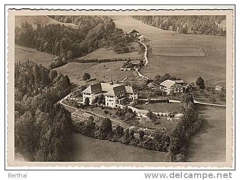 CPM SUISSE FR - LE PAQUIER - Couvent Du Carmel - Vue Aerienne - Le Pâquier