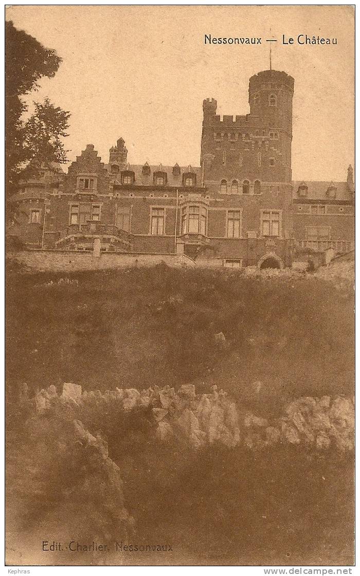 NESSONVAUX : Le Château - RARE CPA - Cachet De La Poste 1931 - Trooz