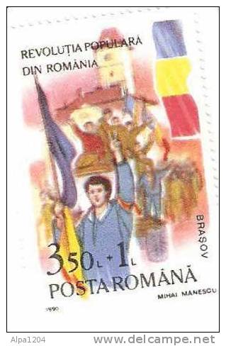 POSTA ROMANIA - "REVOLUTIA POPULARA DIN ROMANIA" 350 L - OBLITERE - Sammlungen