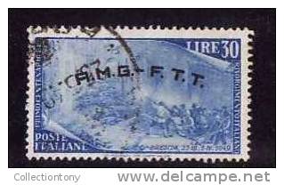 1948 - RISORGIMENTO  CAT. SASS. N° 27 USATO VAL. CAT. 3.00€ - Used