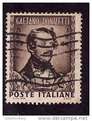 1948 - DONINZETTI - CAT. SASS. N°34 USATO VAL. CAT. 2.50€ - Used