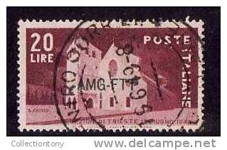 1949 - ELEZIONI TRIESTE  - CAT. SASS. N° 41 USATO VAL. CAT. 4.00€ - Oblitérés