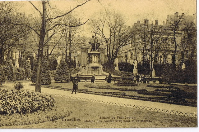 Bruxelles Square Du Petit Sablon Serie 1 N 85 - Forêts, Parcs, Jardins