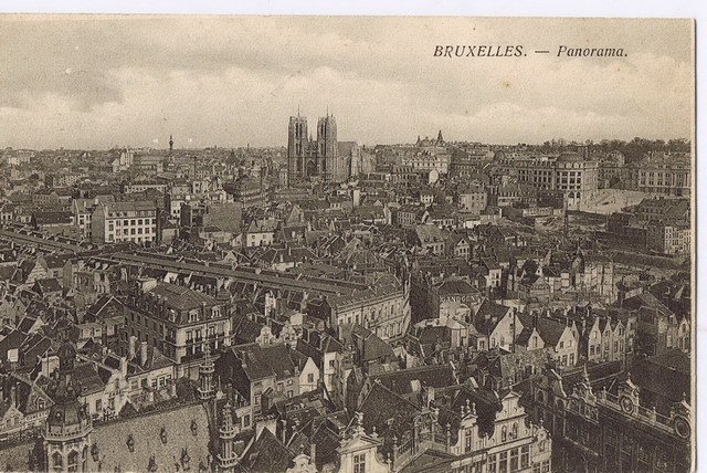 Bruxelles  Panorama - Mehransichten, Panoramakarten