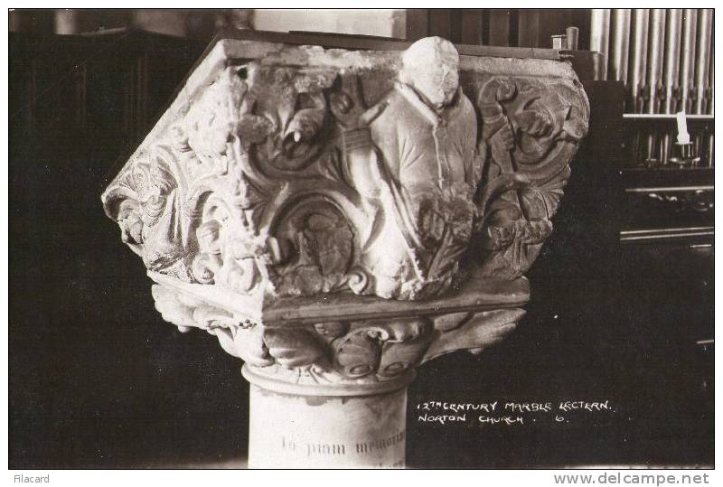 5262    Regno  Unito  12th   Century  Marble  Lectern  Norton Church  NV - Sonstige & Ohne Zuordnung