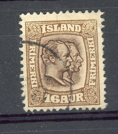 Islande  -   1907  :  Yv  54  (o) - Gebraucht