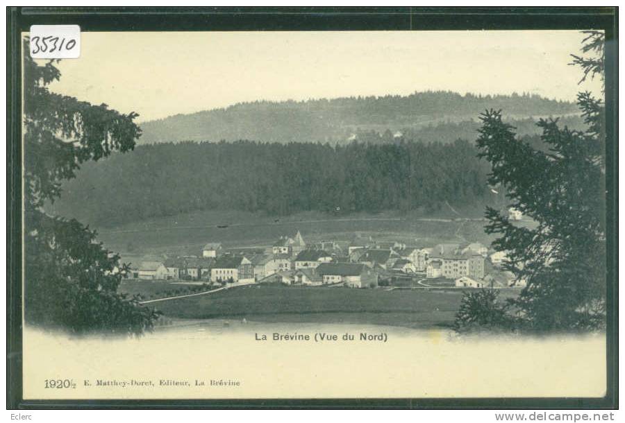 LA BREVINE - TB - La Brévine