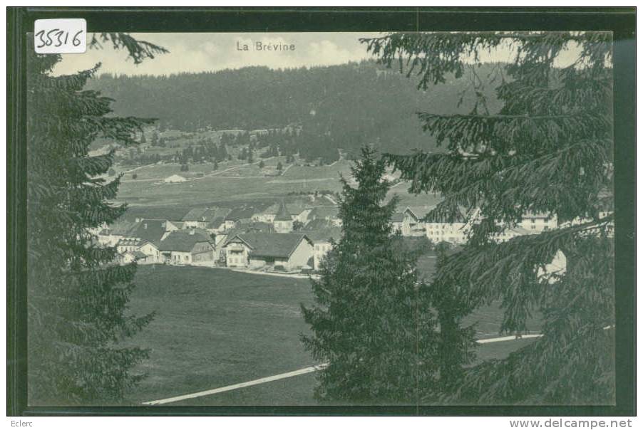 LA BREVINE - TB - La Brévine