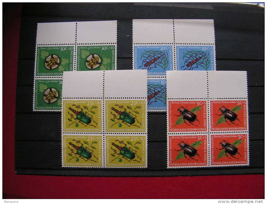 == NL Guinea, Käfer  ** MNH - Nederlands Nieuw-Guinea