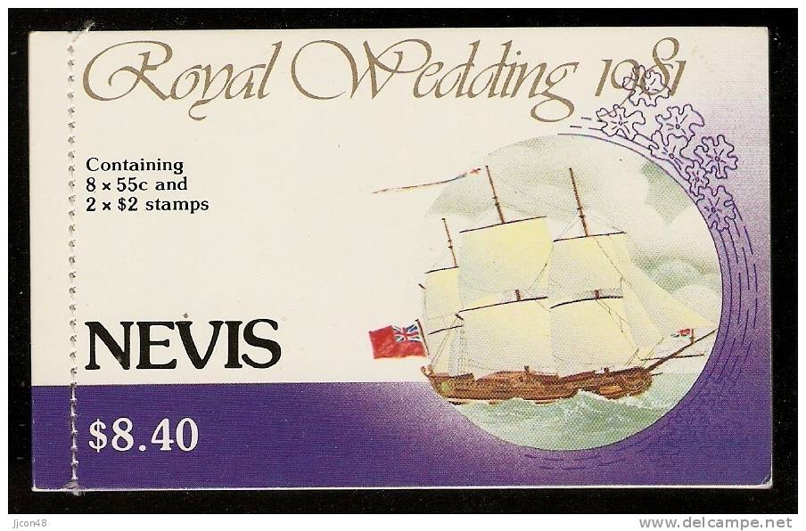 Nevis  1981  Royal Wedding  (**) Sg. SB 2 - St.Kitts En Nevis ( 1983-...)