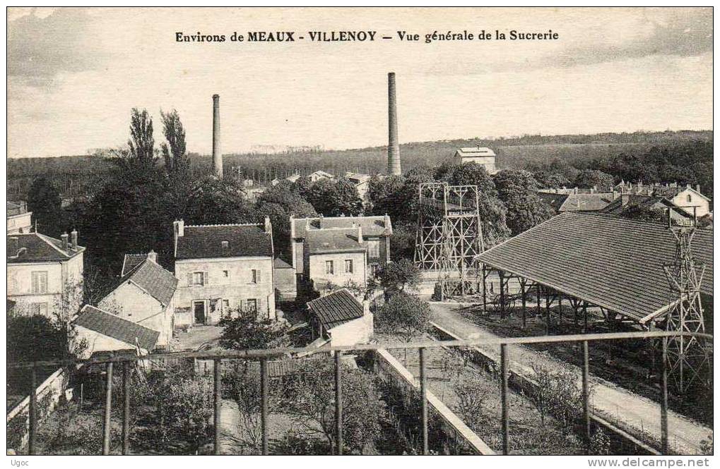 CPA - 77 - Environs De Meaux - VILLENOY - Vue Générale De La Sucrerie -  418 - Villenoy