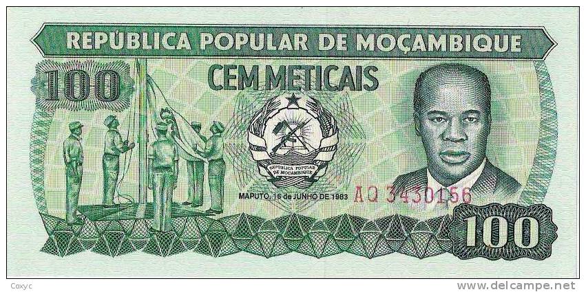 Mozambique - 100 Meticais - 1983 - Pick 130a - UNC - Moçambique