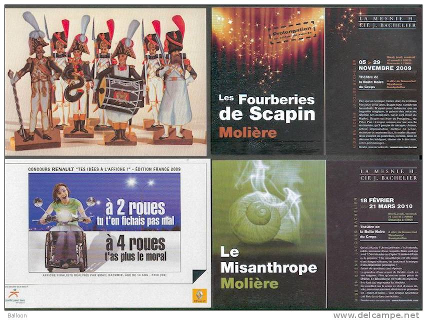 Lot De 32 Cartes Publicitaires - Différents Thèmes - 5 - 99 Cartes