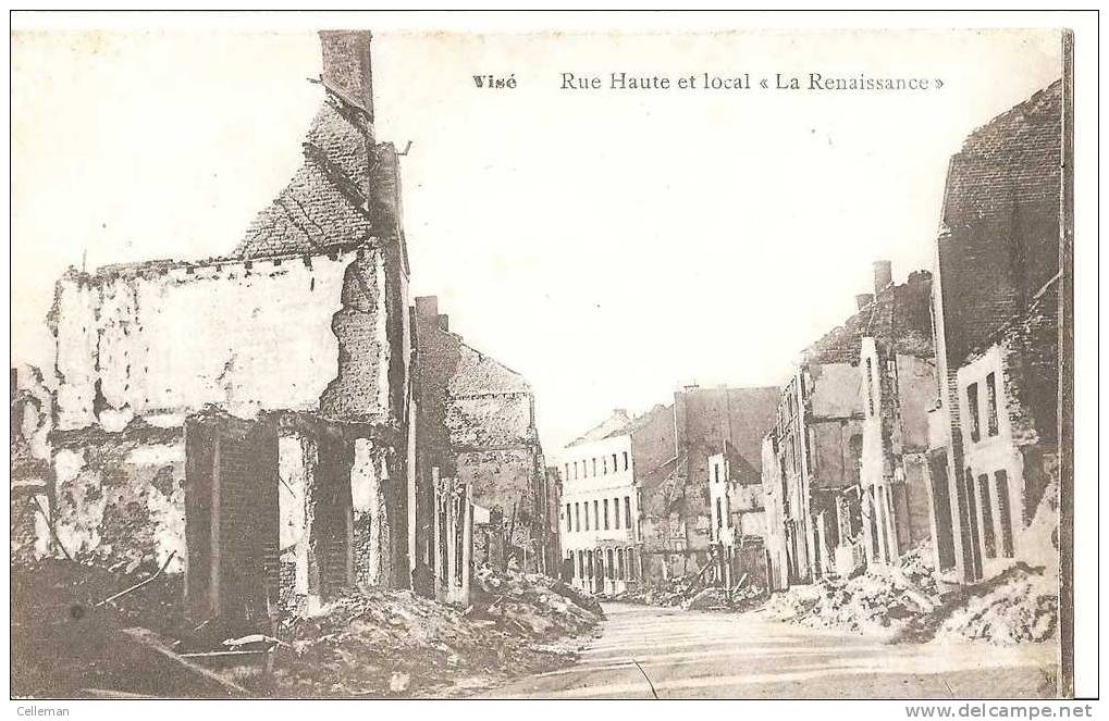 Visé Rue Haute Et Local La Renaissance (b1464) - Visé