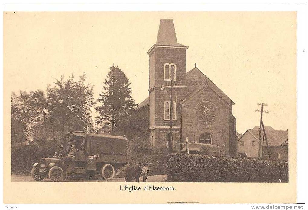 L'eglise D'elsenborn Animé (b1502) - Elsenborn (Kamp)