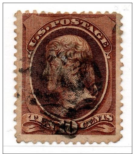 U.S.A. 1870 JEFFERSON  10 C. Yv.n° 44 - Gebraucht