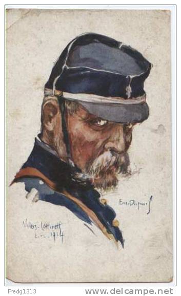Illustrateurs - Dupuis Emile - Villers Cotterts - 1914 - Dupuis, Emile