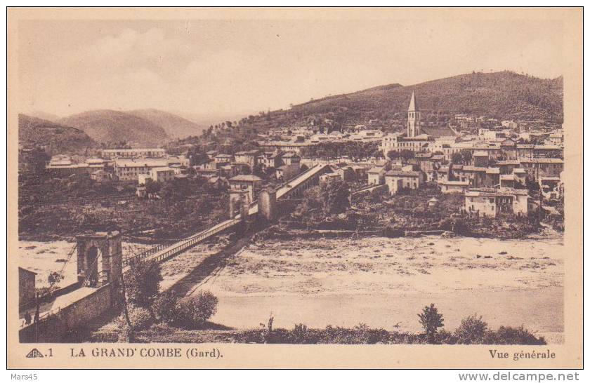 LA GRAND´ COMBE,Gard,vue Générale,édit; Compagnie Des Arts Photomècaniques - - La Grand-Combe