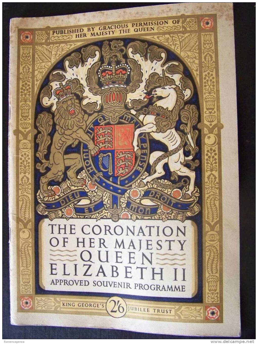 The Coronation Of Elizabeth II - Le Couronnement De Sa Majesté La Reine Elisabeth II - Programme-souvenir Officiel - Altri & Non Classificati