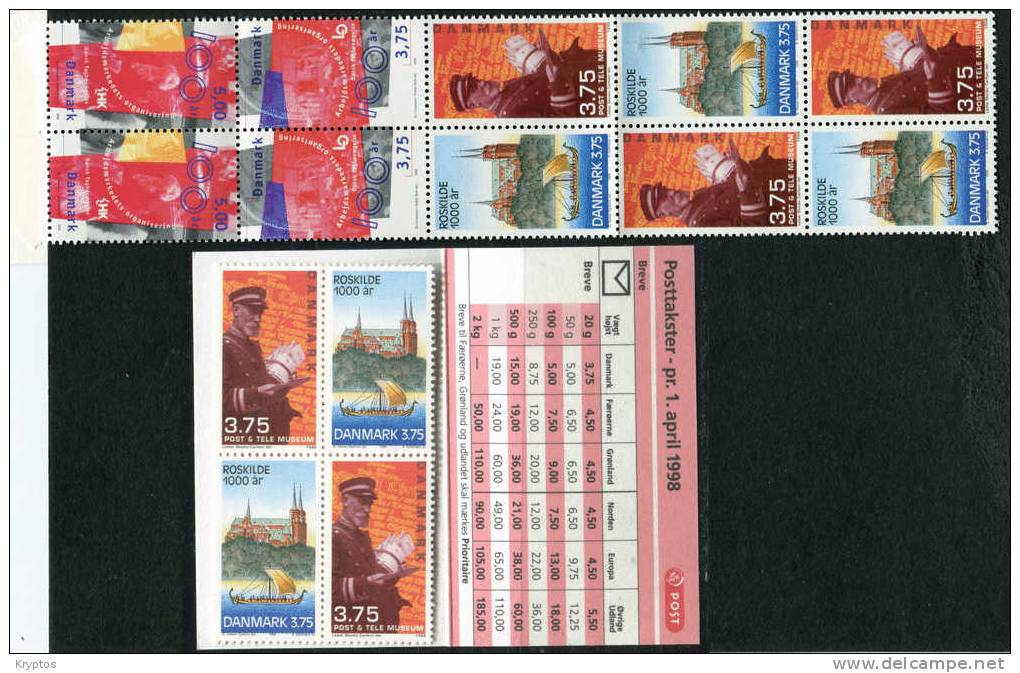 Denmark 1998 - Various In ONE Booklet - Complete - Libretti