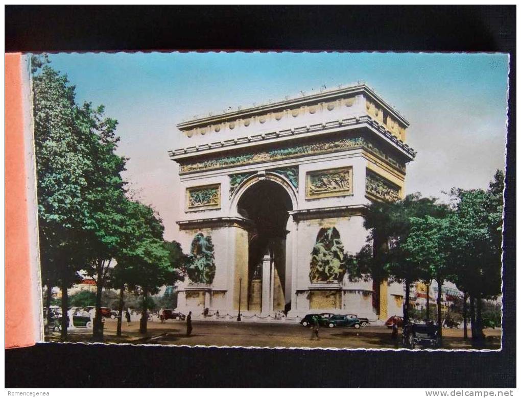 PARIS - Carnet De 10 Cartes - Photographies Artistiques - Bromure De Luxe - Série N° 2 - Non Détachées - Excellent état - Lots, Séries, Collections