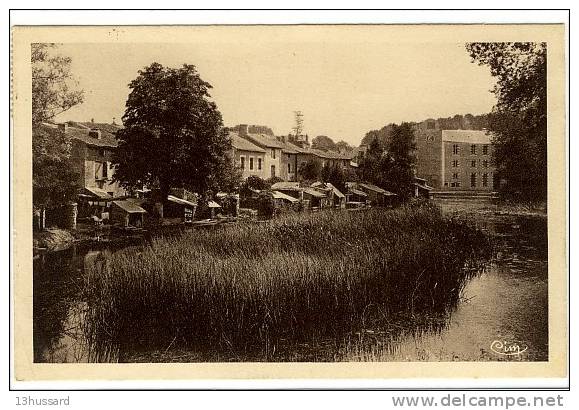 Carte Postale Ancienne Vivonne - La Vonne Et Le Moulin De La Levée - Vivonne