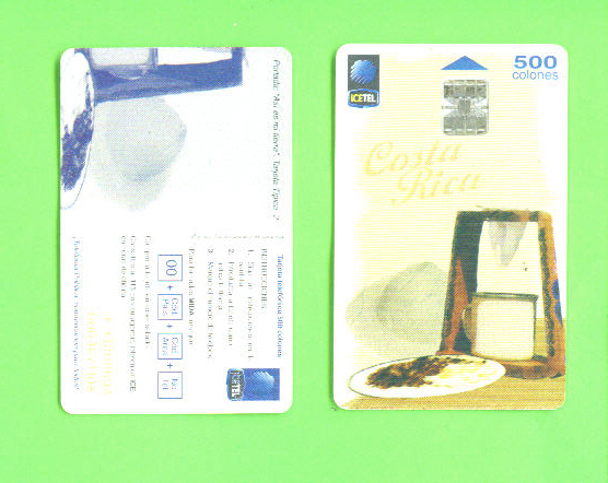 COSTA RICA - Chip Phonecard As Scan - Costa Rica