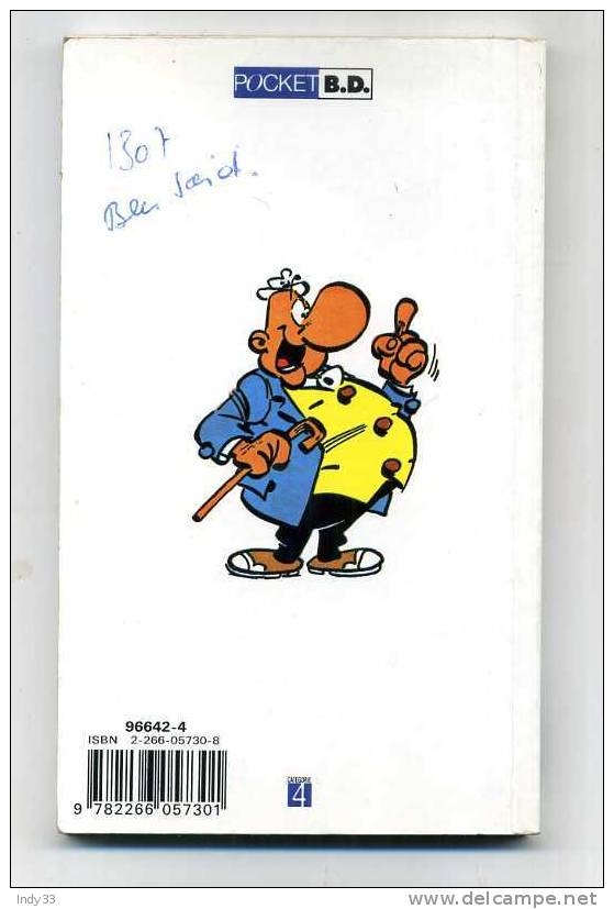 - ACHILLE TALON . ET L'ARME DU CROCODILE . POCKET B.D. N°7149  1993 - Achille Talon