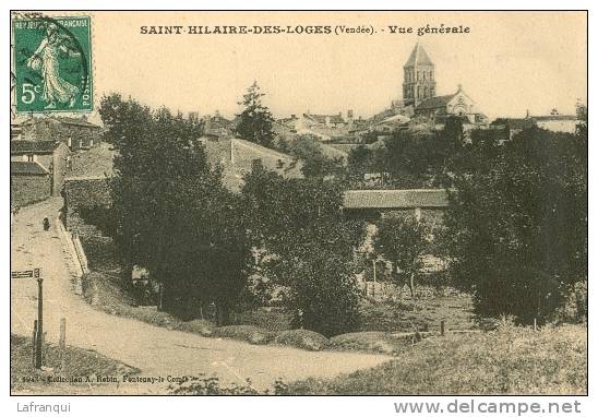 VENDEE-vendee - Ref B249- Saint  Hilaire Des Loges -  St Hilaire Des Loges - Vue Generale   -carte Bon Etat - - Saint Hilaire Des Loges
