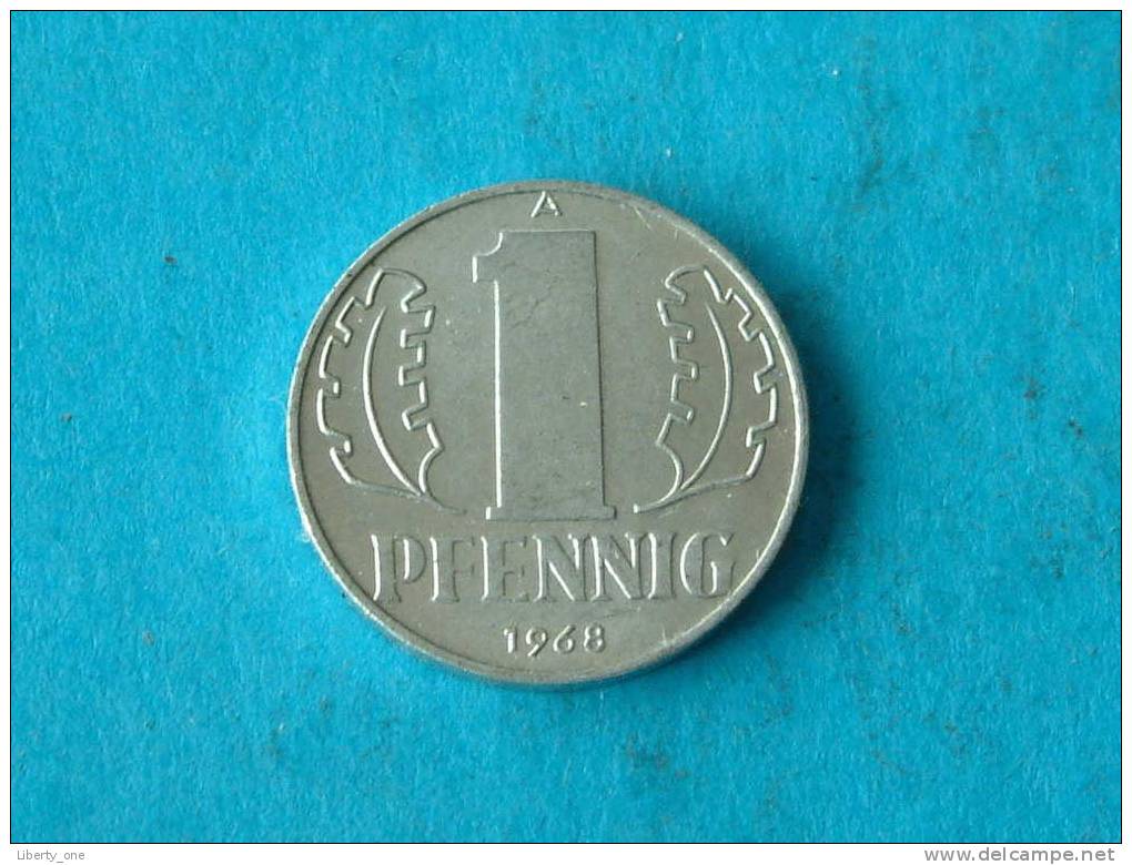 1968 A - 1 PFENNIG / KM 8.1 ( For Grade, Please See Photo ) ! - 1 Pfennig