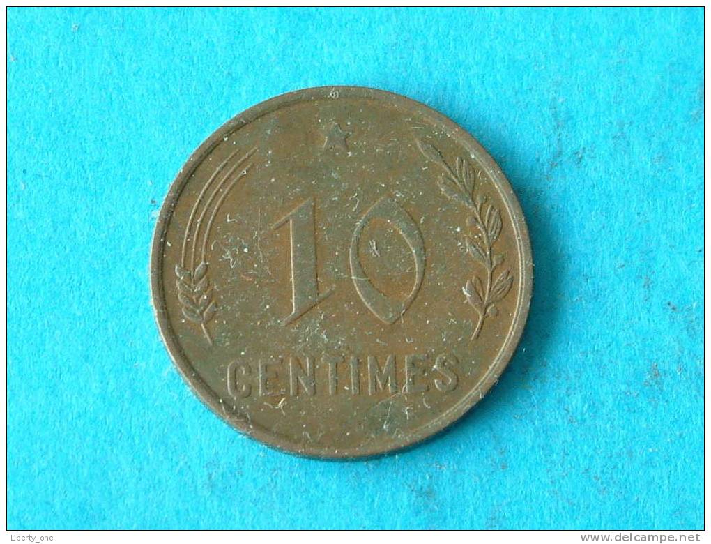 1930 - 10 CENTIMES / KM 41 ( For Grade, Please See Photo ) ! - Luxembourg