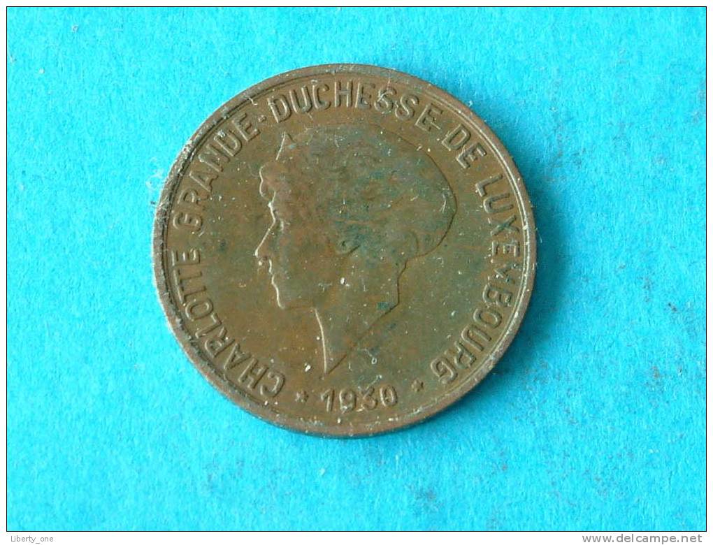 1930 - 10 CENTIMES / KM 41 ( For Grade, Please See Photo ) ! - Luxembourg