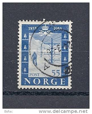 354 OB NORVEGE "TELEGRAPHE INSPECTION DE LIGNES" - Used Stamps